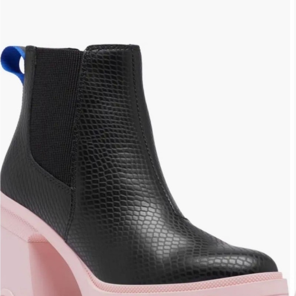 SOREL Brex™ Waterproof Platform Block Heel Chelsea Boot, 8.5, New